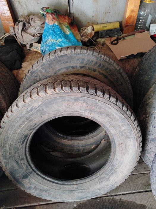 Б/у шины r17 шипованные