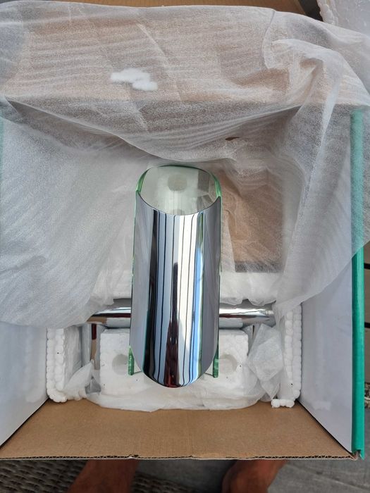 Vand baterie cada din sticla delux design