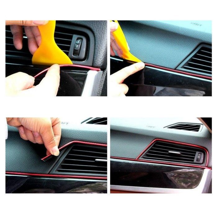 интериорни ленти за автомобил