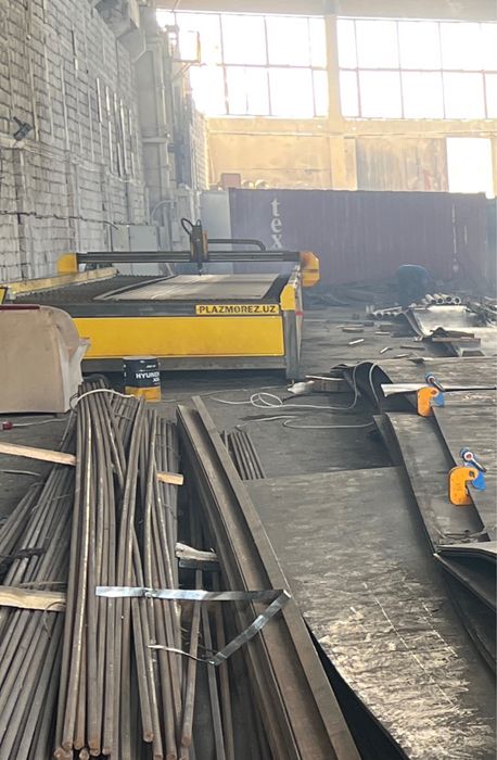 12 metrli Plazma (CNC) sotiladi — Tayyor biznes!