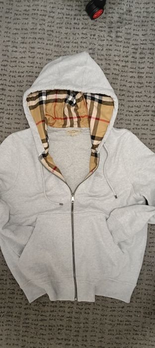 Burberry zip-up hoodie