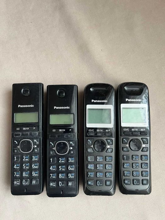 радиотелефоны 4 штуки