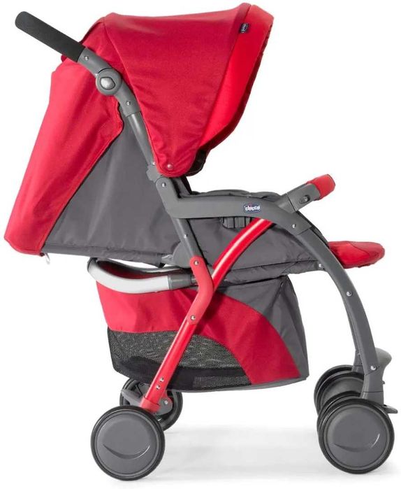 Коляска прогулочная Chicco Simplicity, красный