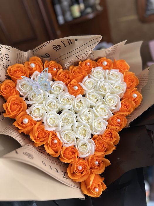 Vand trandafiri din sapun