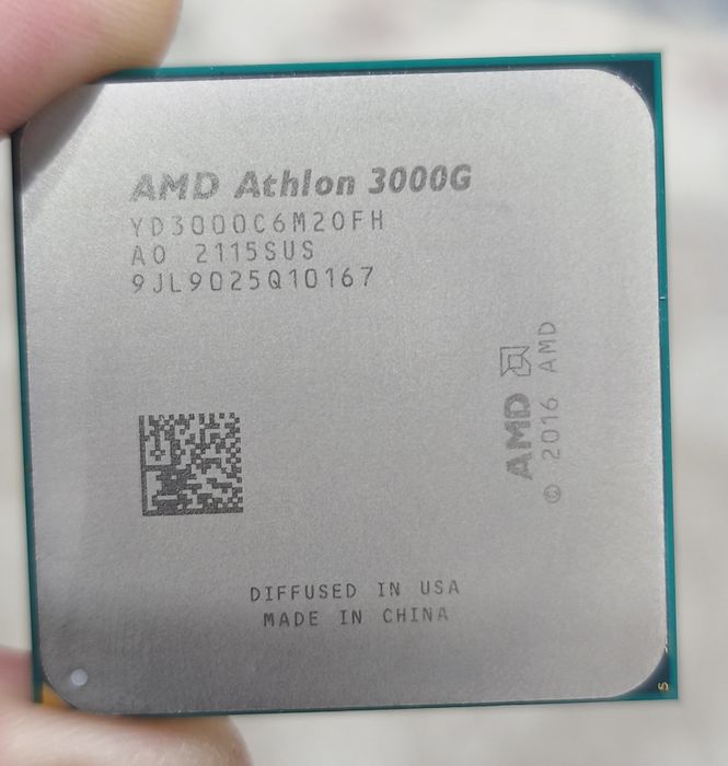 Процессор AMD Athlon 3000G