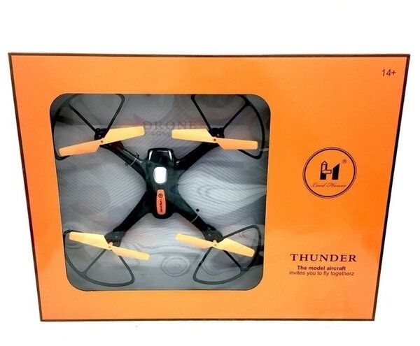 Большой квадрокоптер Thunder дрон без камеры dron вертолёт летающий