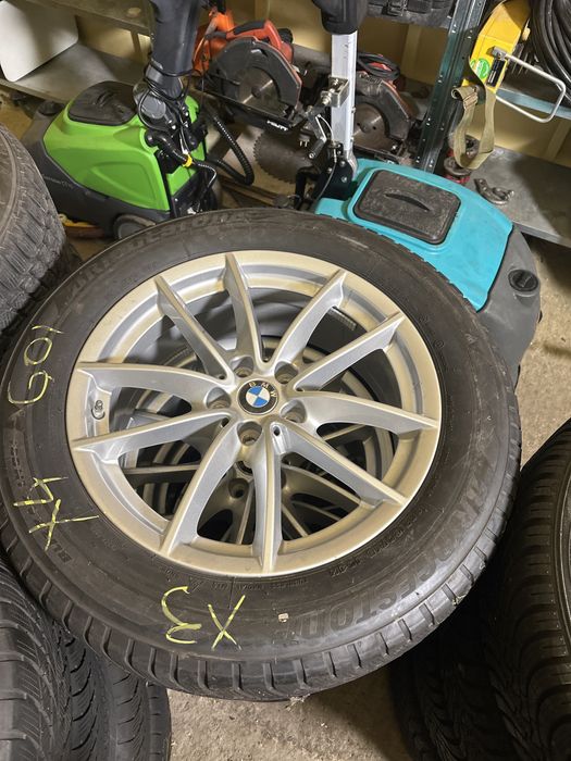 Bmw X3 G01 X4 G02 jante iarna 225 60 R18 bridgestone RFT