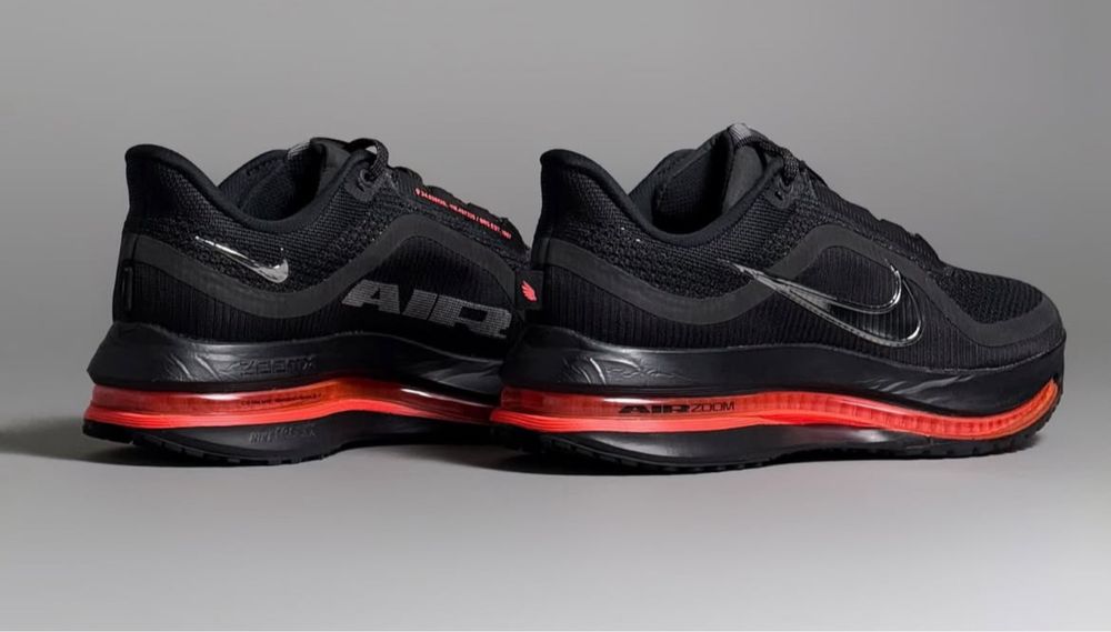 Нови мъжки маратонки Nike Pegasus premium black/ red