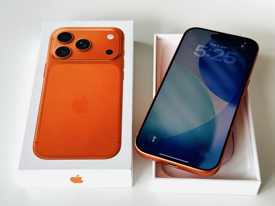 НОВ! Iphone 17 Pro 512GB Orange Гаранция 1 година