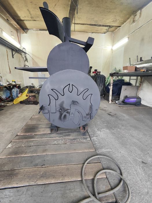 Изготовление Smoker BBQ