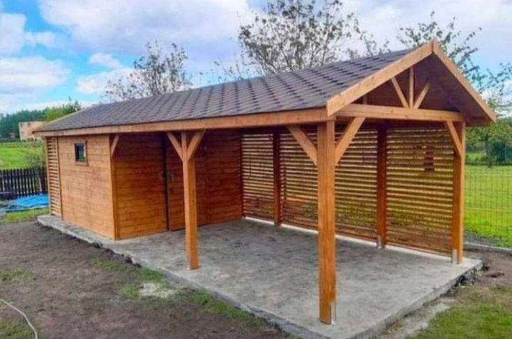 Vând și facem foișoare terase și magazie de depozitare și alte modele