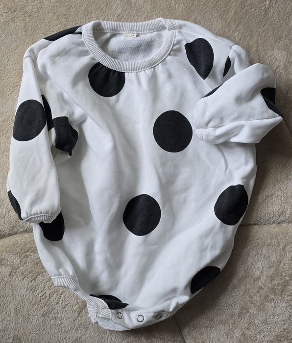 Bluza tip hanorac fetite 74-80 cm