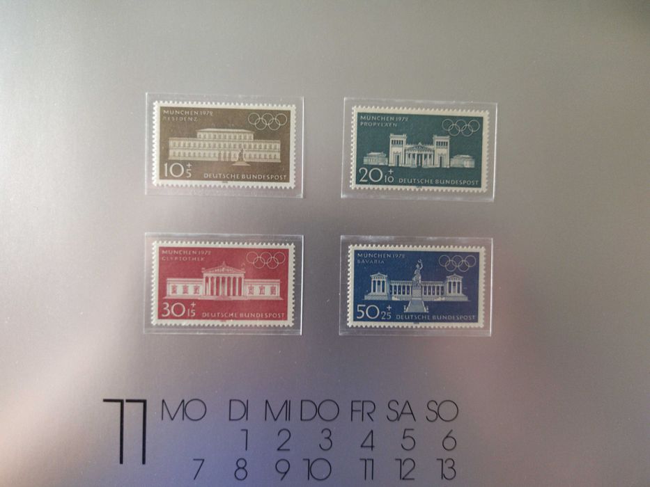 Колекция марки на тема Олимпийски игри.