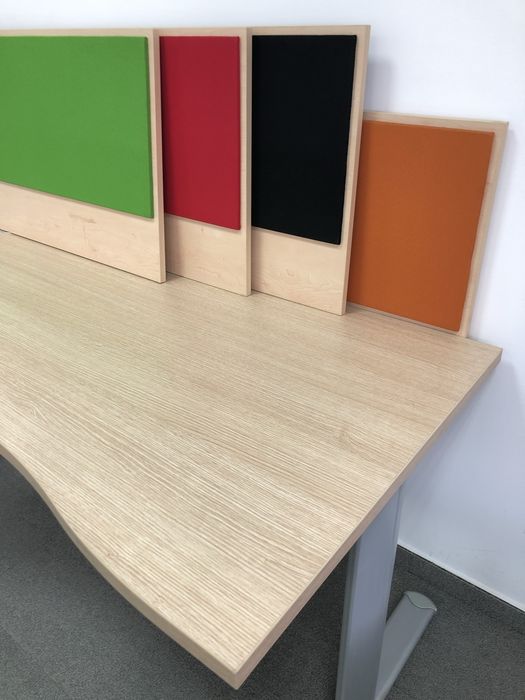 Stoc 40 Buc. Birou de Colț 160X100 cm; Masă Lucru cu Picioare Metalice