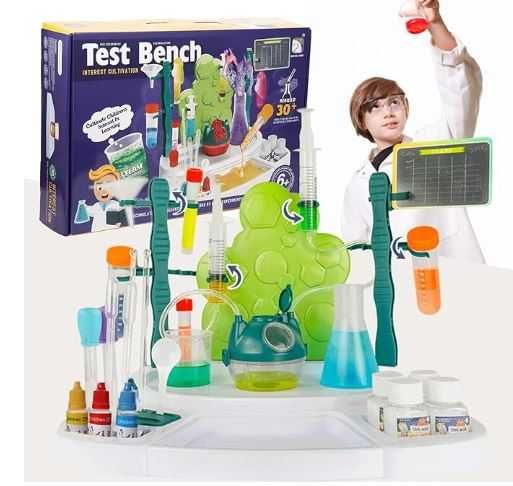 Детская химическая лаборатория - стол 30 + экспериментов