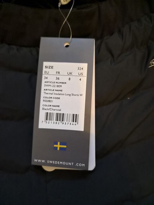 Pantaloni termo damă Swedemount Thermal Insulation Long Shorts – 34 – NOI