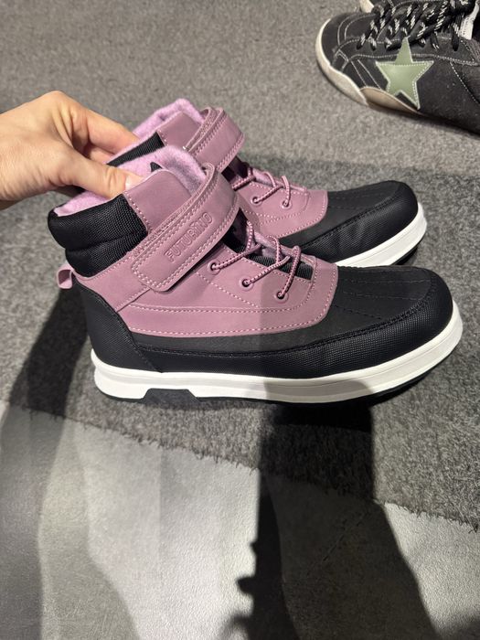 Ботинки утепленные