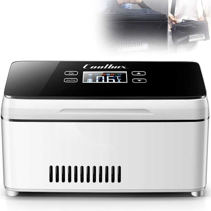 Преносим хладилник за лекарства, 3 батерии, CoolBox, инсулин и други