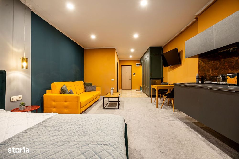 Garsonieră premium în inima Poienii Brașov |Nuba | Design interior