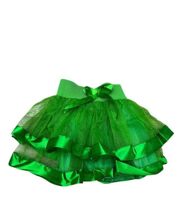 Детская зеленая юбочка для девочки