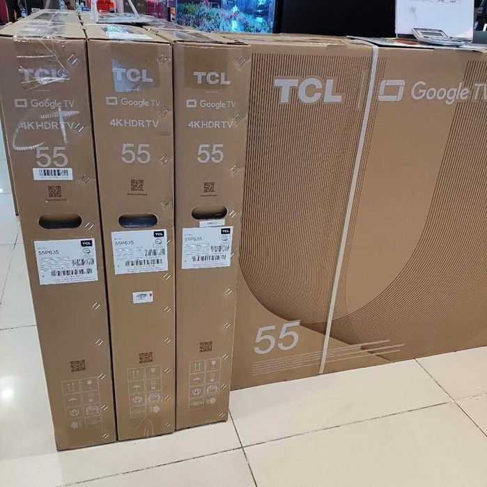 Телевизор TCL 55" UHD Процессор AIPQ 2.0 HDR 10 оптом и в розницу