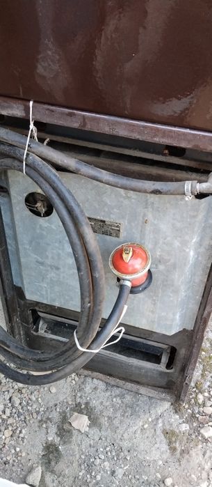 Газов вентил Бг с маркуч дължина 4.90м+мет.скоба