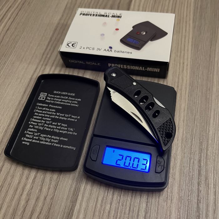 Професионална бижутерска везна 0.03g-0.500g