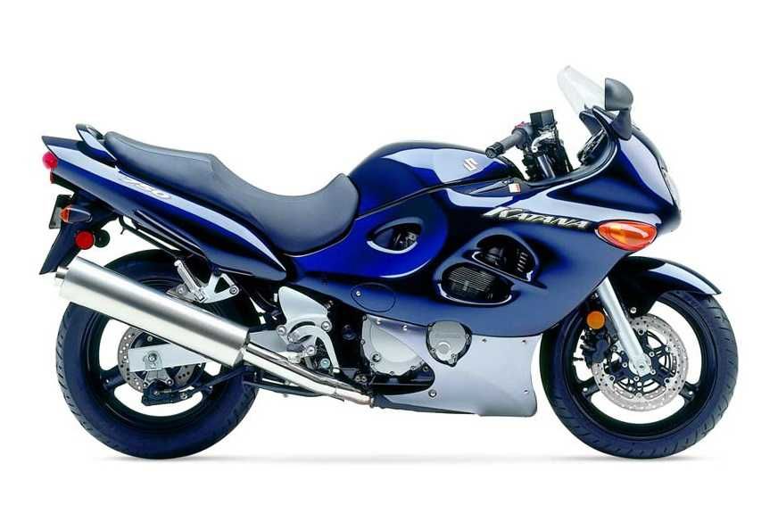 Стикери Сузуки 750 Катана 2000г.-2007г. Suzuki Katana gsxf к1 лепенки