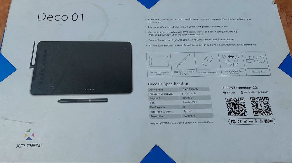 Grafik planshed deyarli yangi deyarli