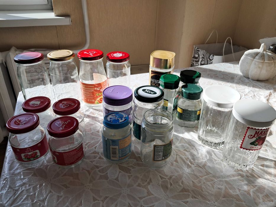 Продам стеклянные банки