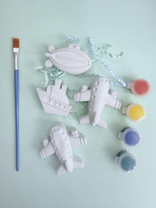 Pachete Figurinia, handmade, cu figurine din ipsos pentru pictat