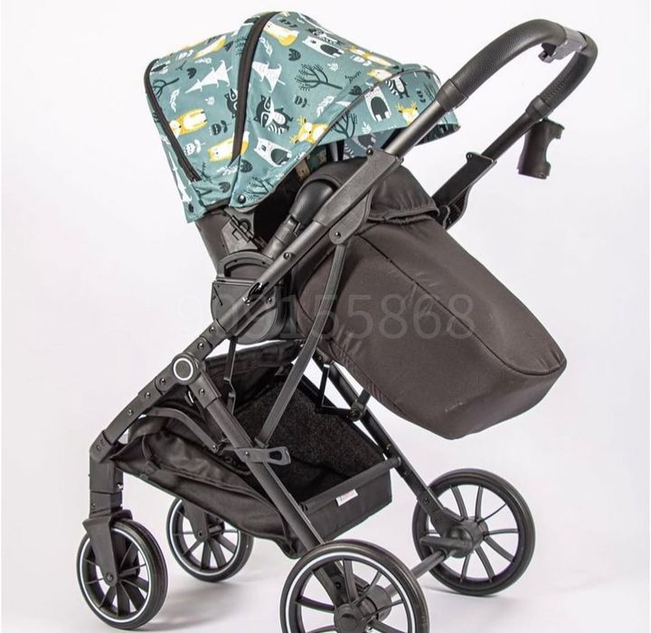 Детская прогулочная коляска Ining Baby T60 реверсивная 0–36 мес