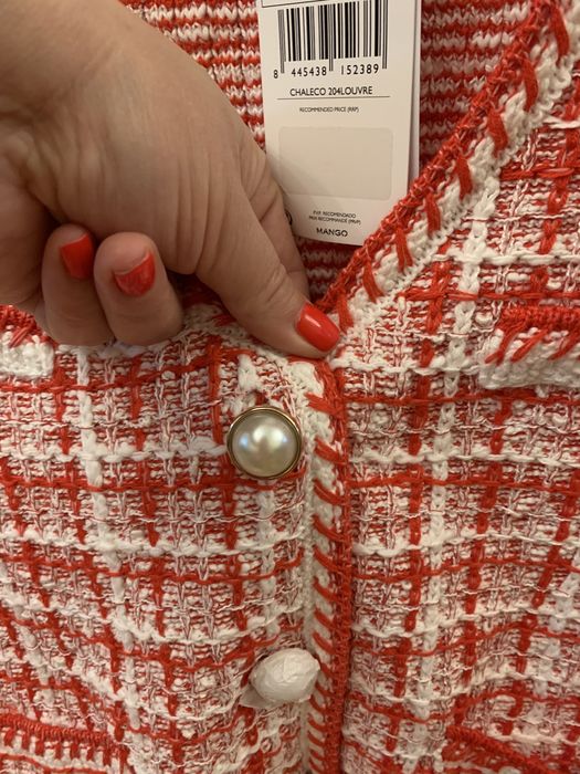 Vesta Mango - nasturi perla