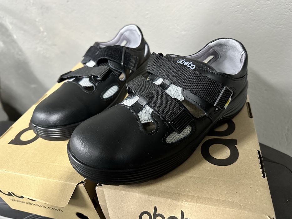 Pantofi lucru esd sandale bombeu metalic