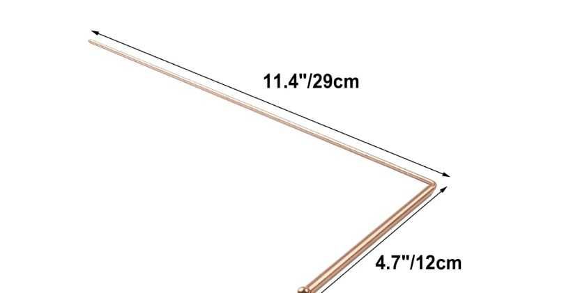 Багети медни за откриване на метали, подземни води благородни метали