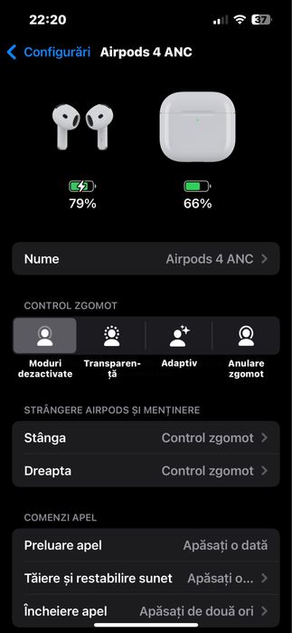 Casti Airpods 4 ANC sigilate