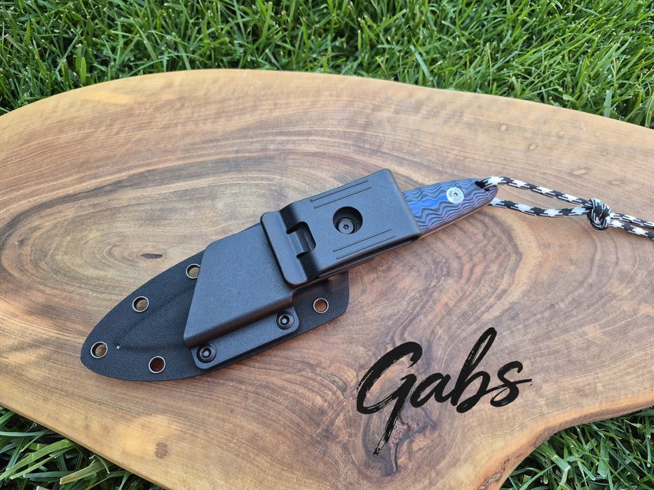 Нож с фиксирано острие FOX Knives FX529,фултанг с тактическа кания