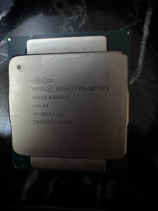 Мощные 12 ядерные комплекты x99 +2673v3 + озу 32 гб ддр3 + куллер