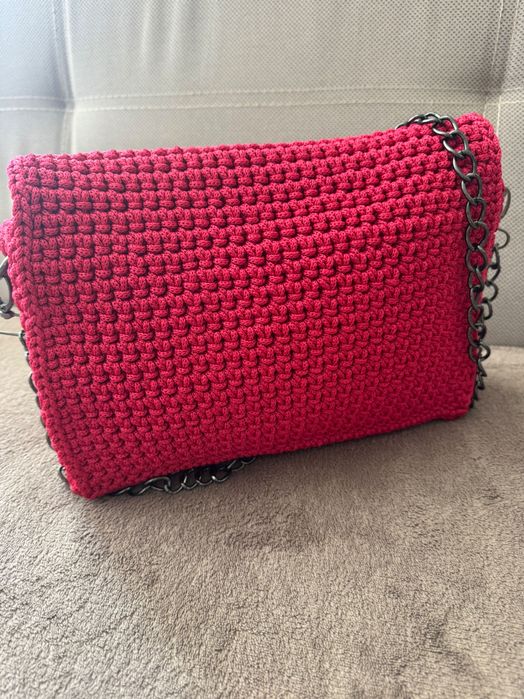 Ръчно плетена чанта!
