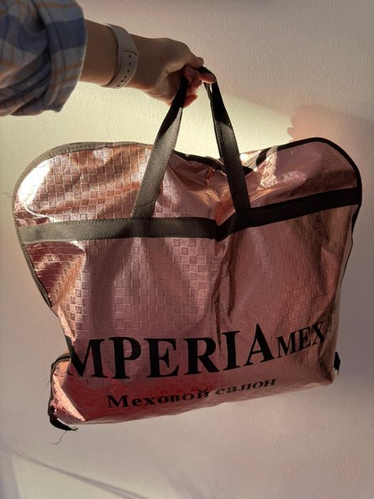 Норковая шуба чёрная