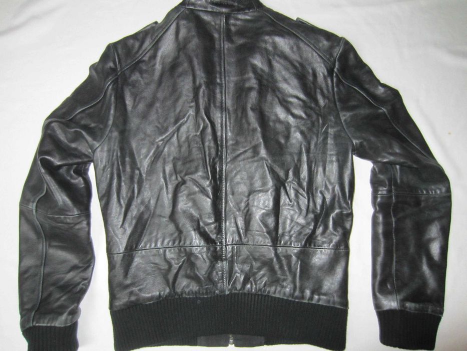Geaca piele Calvin Klein Jeans,mas. M,piele moale, usoara,stare buna