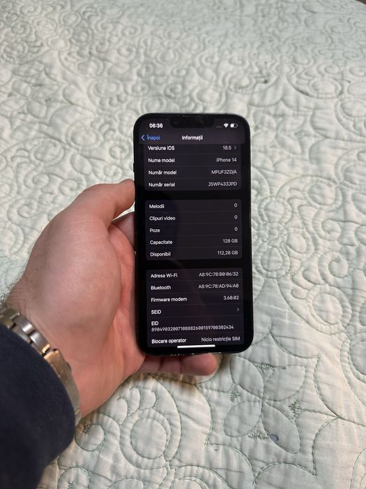 iPhone 14 128 GB - Perfect funcțional