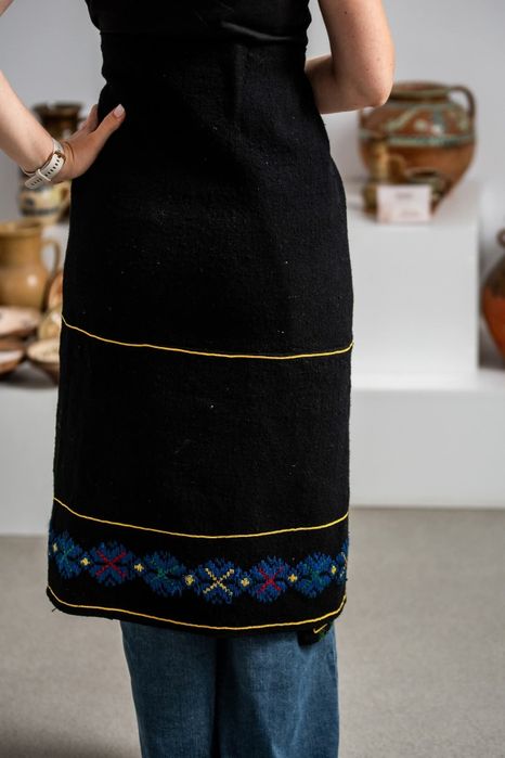 Fotă/catrință/costum traditional/popular/ie/țesut manual/costum vechi