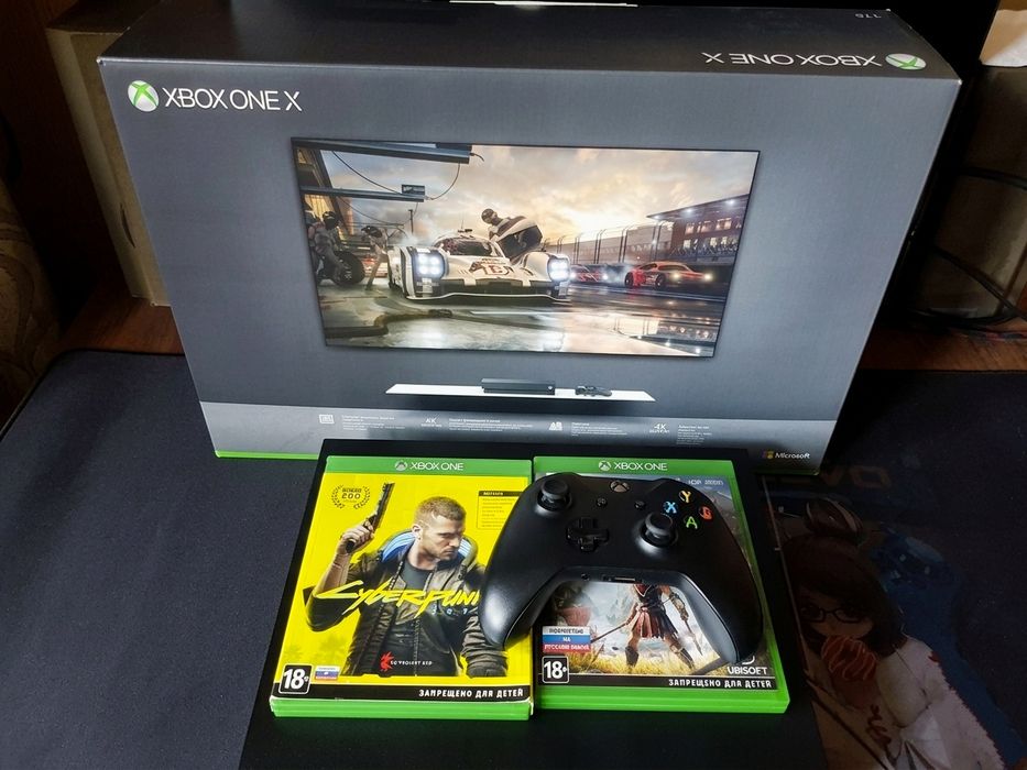 Игровая приставка Xbox One X + ТВ