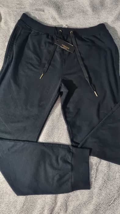 Pantaloni Versace Medusa Sweatpants Negrii