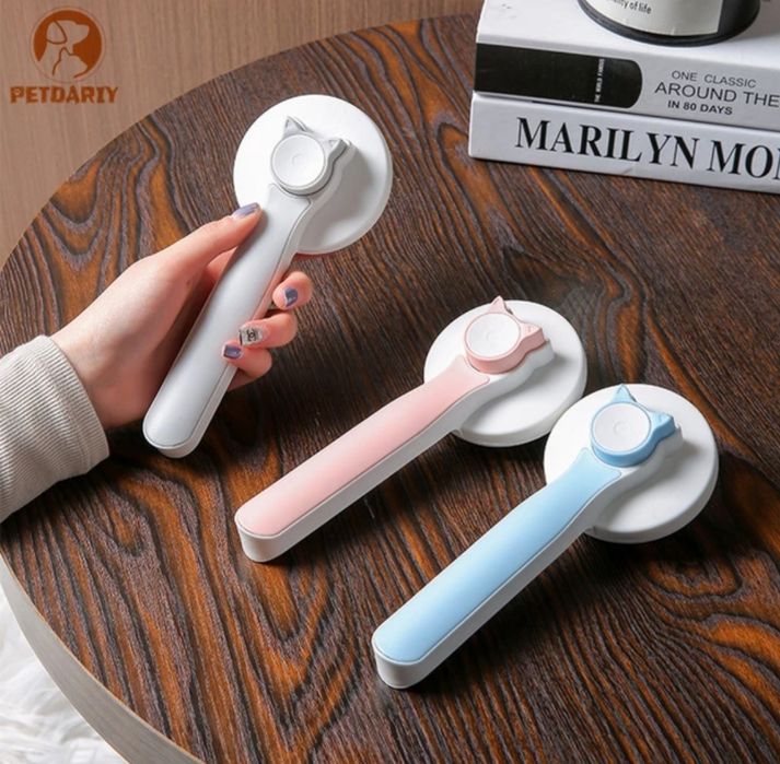 Perie,pieptan pentru ingrijire animale pisici caini cu autocuratare