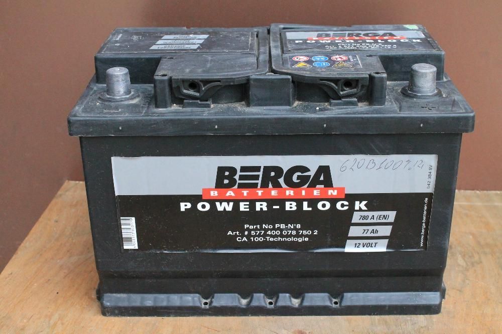 акумулатор 77ач,берга,германия,гаранция