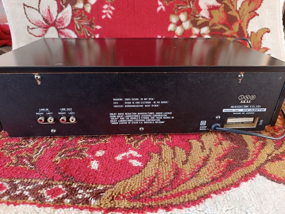 Дека двухкассетная