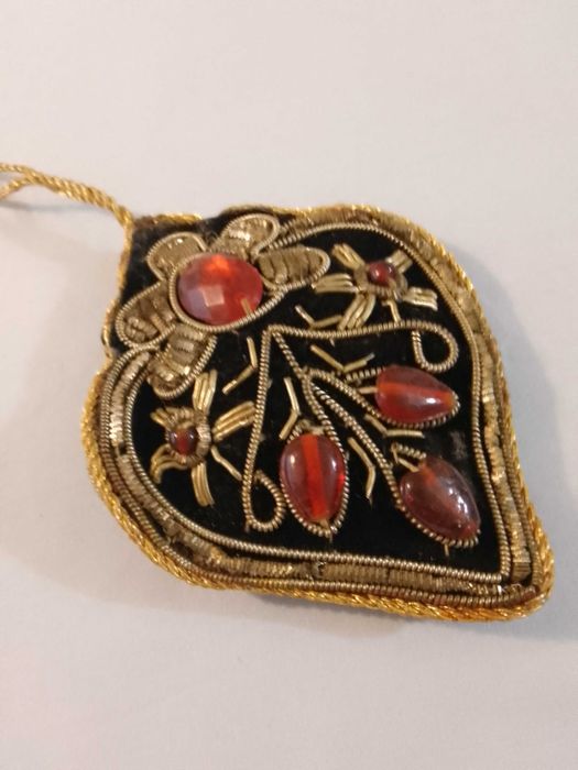 винтидж сърце украса за елха