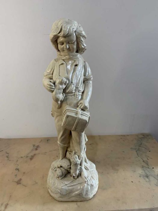 Statuie fetita decor